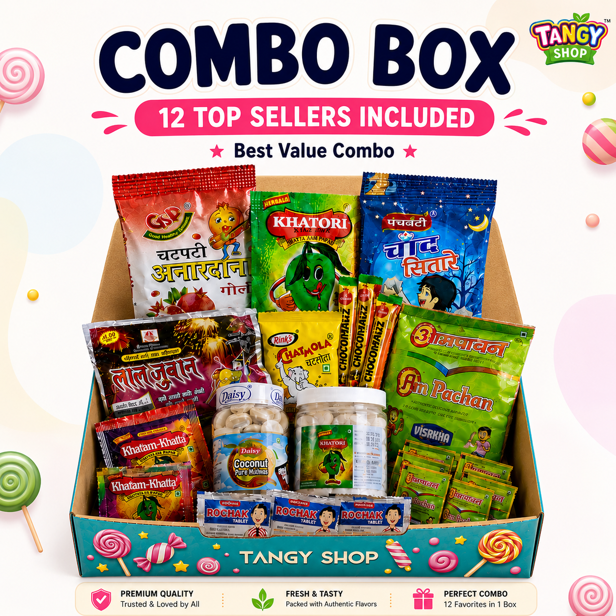 COMBO BOX | TOP 12 SELLERS FROM TANGY SHOP
