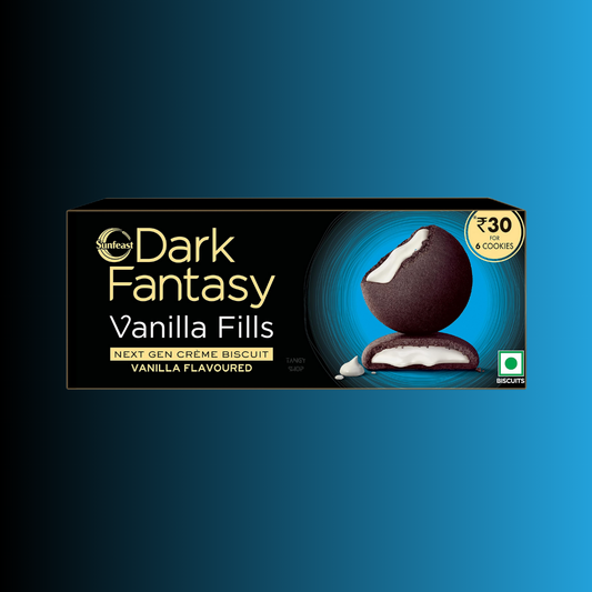 Dark Fantasy Vanilla Fills Cookies | 6pcs per box | 75g