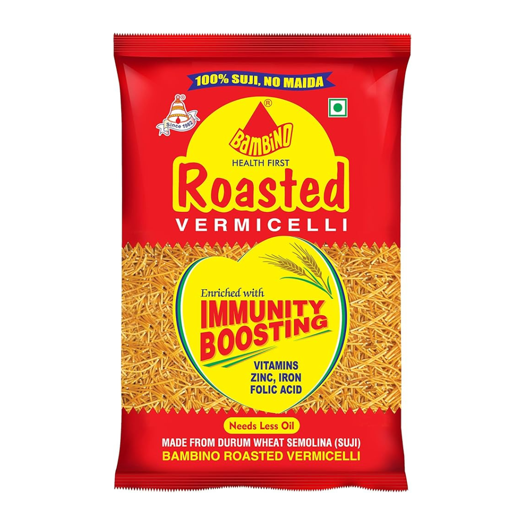 Bambino Roasted Vermicelli ( Seviyan ) | 800gm | Imported from India