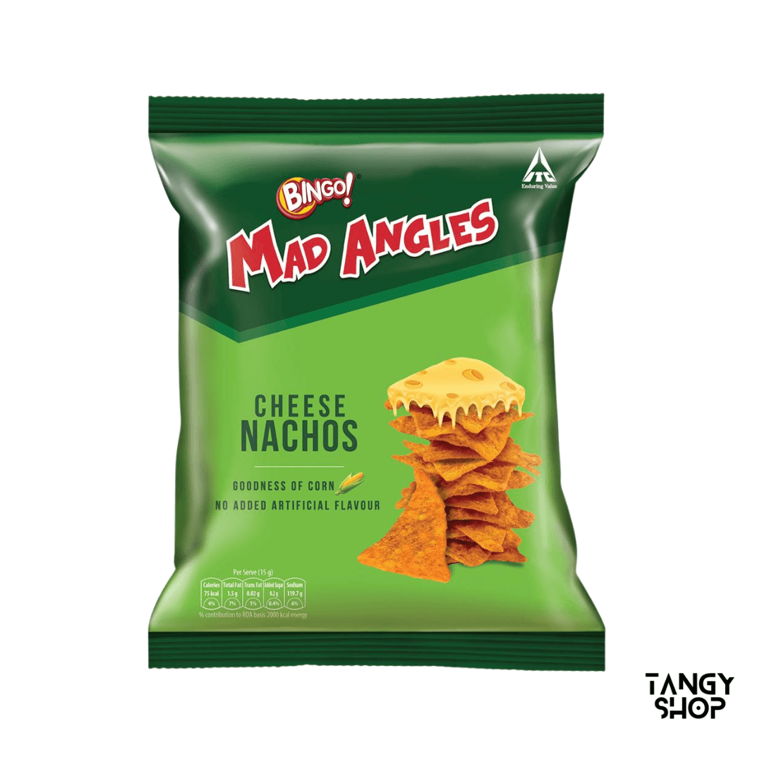 Bingo Mad Angles ( Cheese Nacho ) Indian Flavour - TANGY SHOP