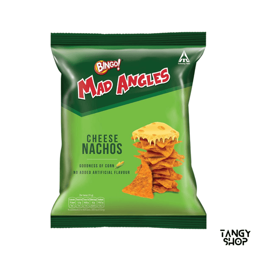 Bingo Mad Angles ( Cheese Nacho ) Indian Flavour - TANGY SHOP