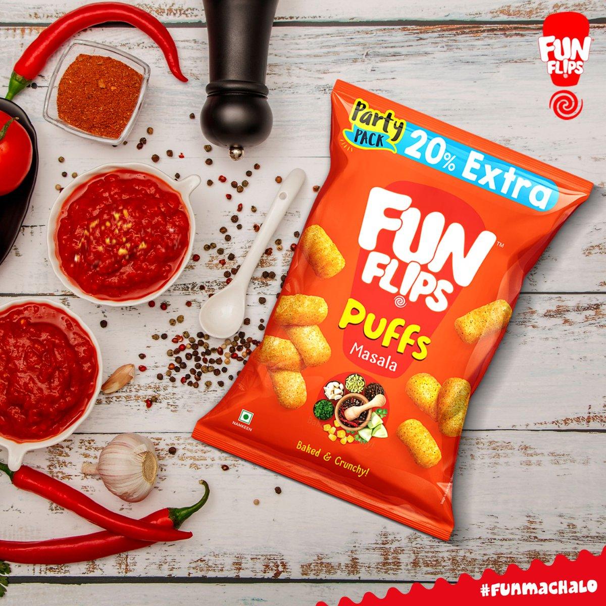 FUN FLIPS MASALA | 20 Rs Big Pack - TANGY SHOP