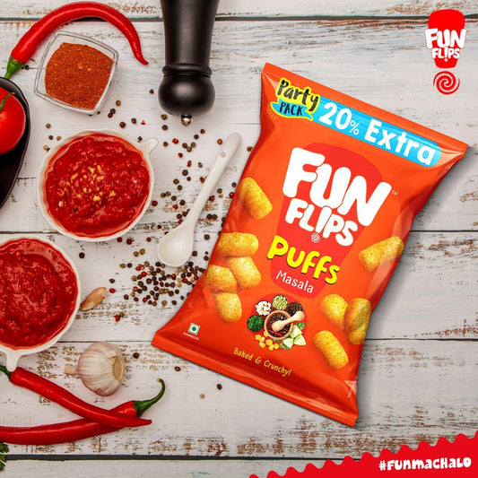 FUN FLIPS MASALA | 20 Rs Big Pack - TANGY SHOP