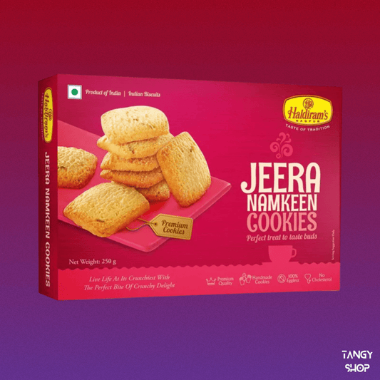 Haldiram Jeera Cookies | 250g box | Tangy Shop - TANGY SHOP