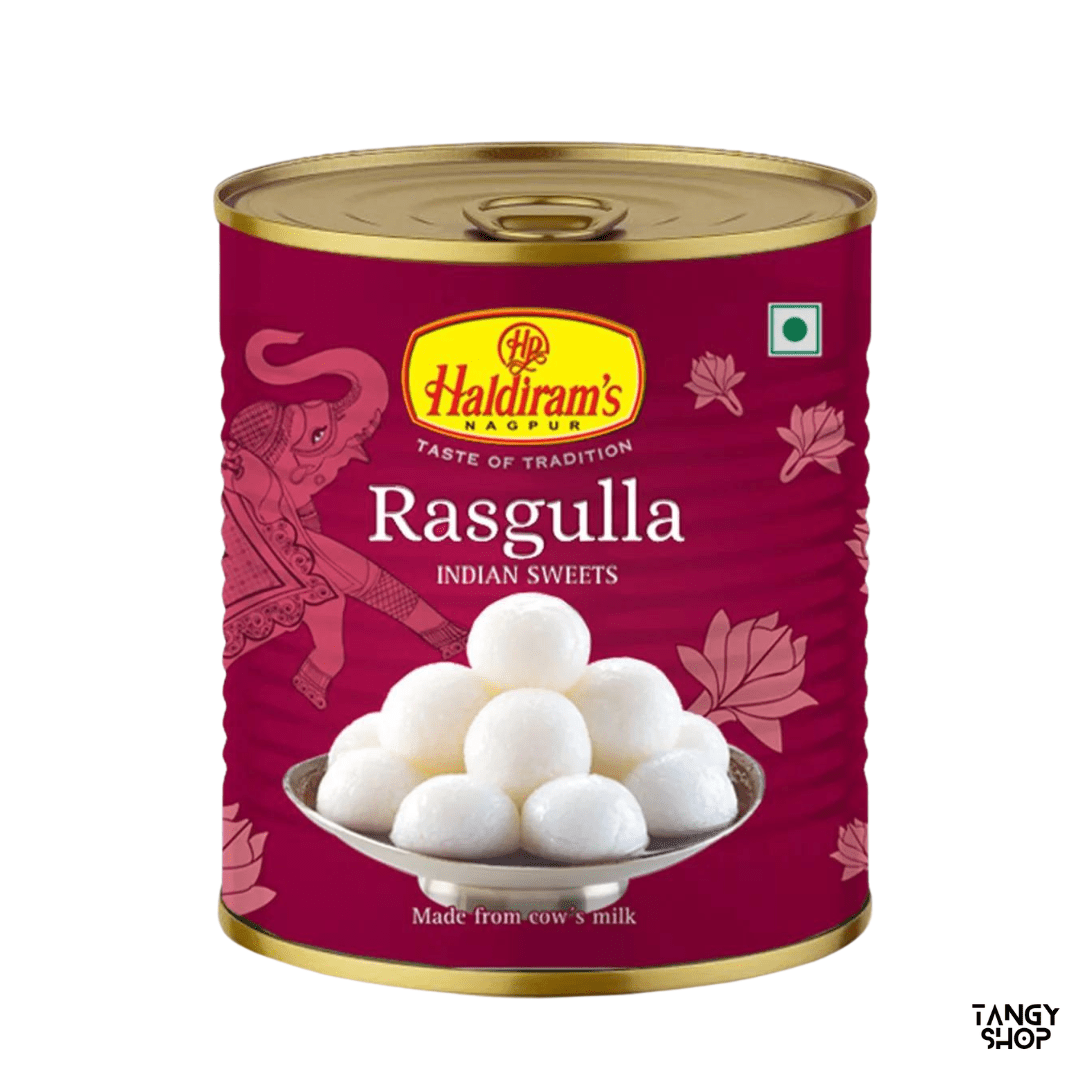 Haldiram Spongy Rasgulla | 1Kg Jar | Tangy Shop - TANGY SHOP