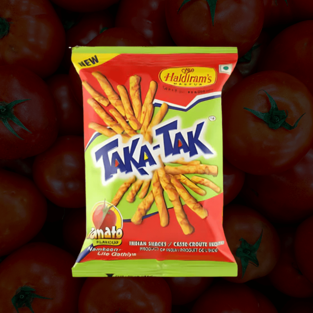 Haldiram Taka Tak Tomato Flavour | 115g pack | Tangy Shop - TANGY SHOP