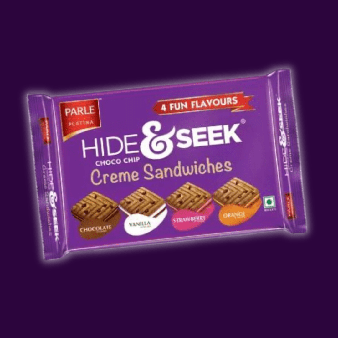 Parle Hide and Seek chocochip creme sandwich | Family pack | Tangy Shop - TANGY SHOP