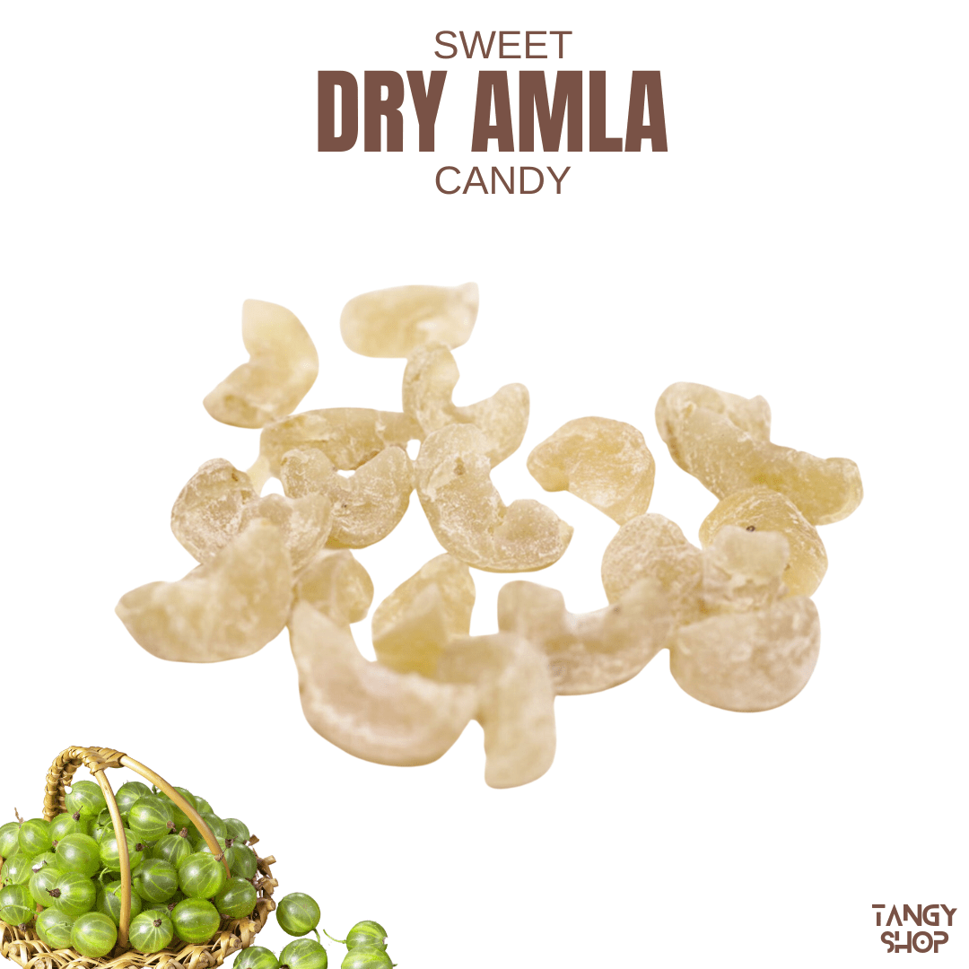 Sweet Dry Amla Candy | 200g pack | Imported From India | Tangy Shop - TANGY SHOP